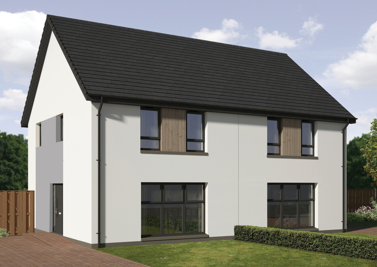 Springfield Properties New Homes In Scotland - Fortrose semi - FORTROSE