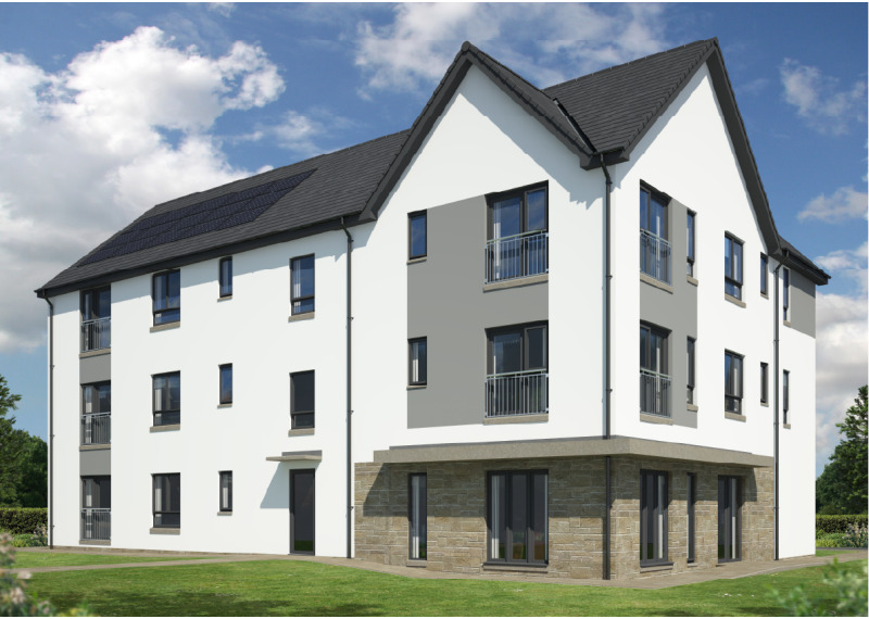 Glamis North with retail unit OPP